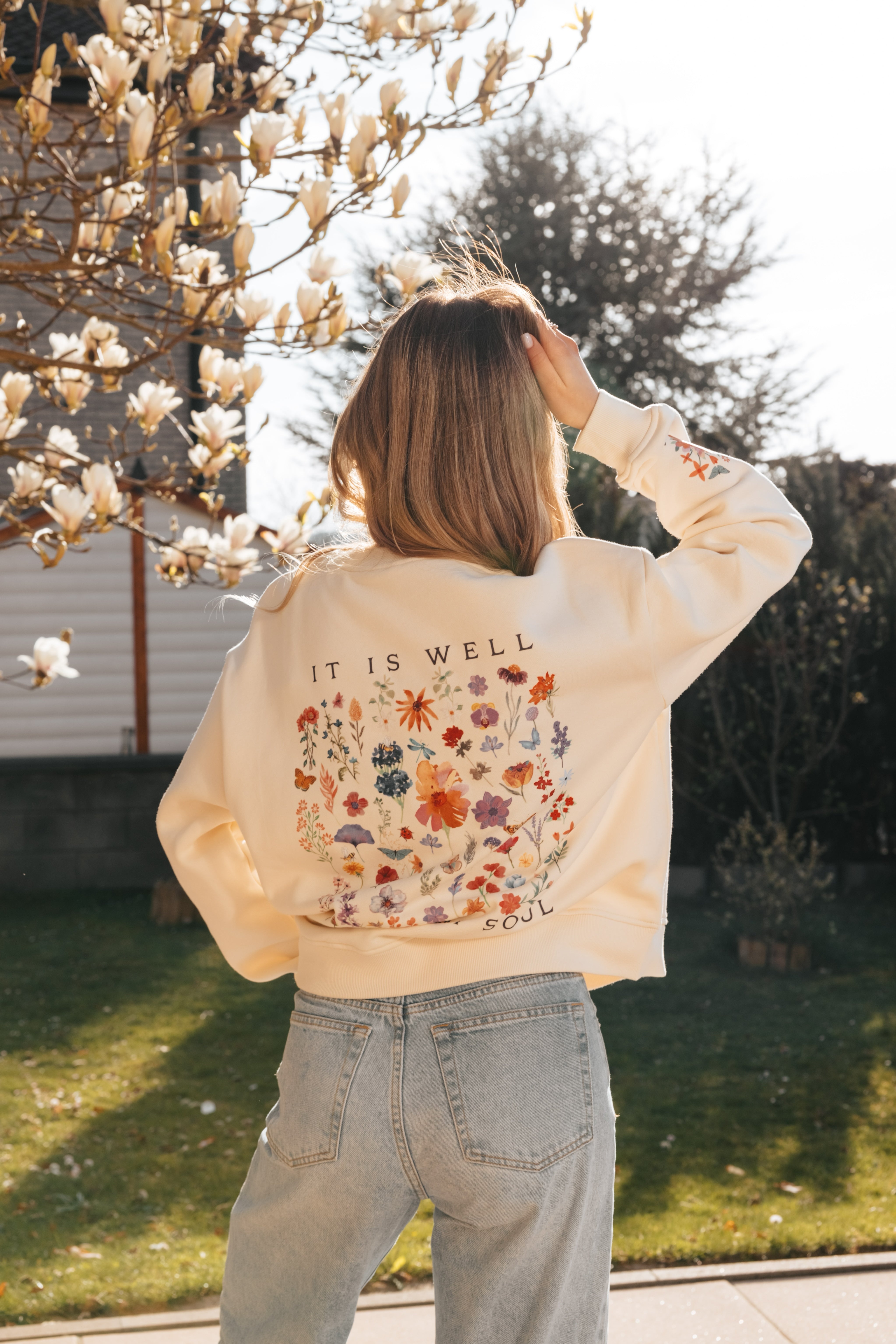 Sweatshirt "It is well with my soul"